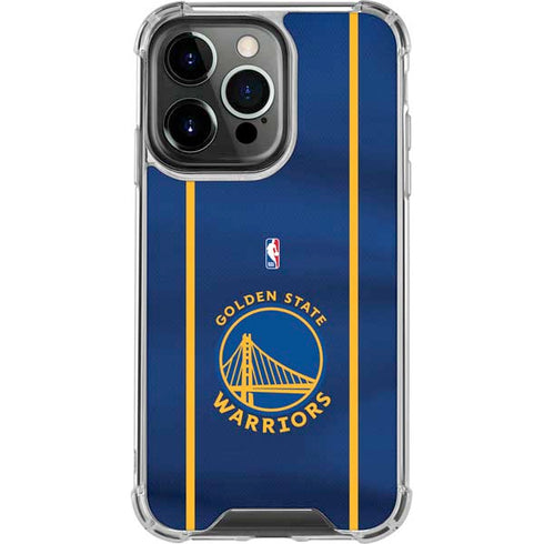 NBA Golden State Warriors Jersey iPhone 15 Pro Max Clear Case