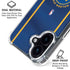 NBA Golden State Warriors Jersey iPhone 16 Clear Case