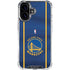 NBA Golden State Warriors Jersey iPhone 16 Plus Clear Case
