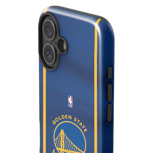 NBA Golden State Warriors Jersey iPhone 16 Plus Impact Case