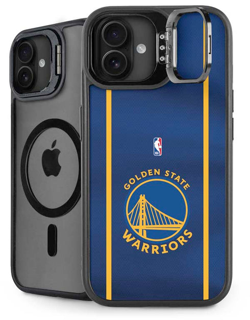 NBA Golden State Warriors Jersey iPhone 16 Plus Kickstand Case