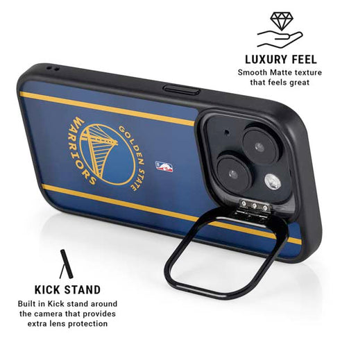 NBA Golden State Warriors Jersey iPhone 16 Plus Kickstand Case