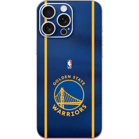 NBA Golden State Warriors Jersey iPhone 16 Pro Max Skin