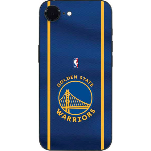 NBA Golden State Warriors Jersey iPhone 16e Skin