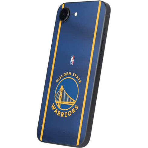 NBA Golden State Warriors Jersey iPhone 16e Skin