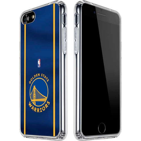 NBA Golden State Warriors Jersey iPhone SE (2nd & 3rd Gen) Clear Case