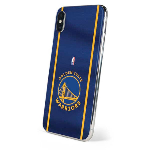 NBA Golden State Warriors Jersey iPhone X Skin