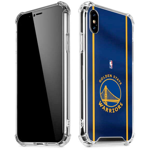 NBA Golden State Warriors Jersey iPhone X/XS Clear Case