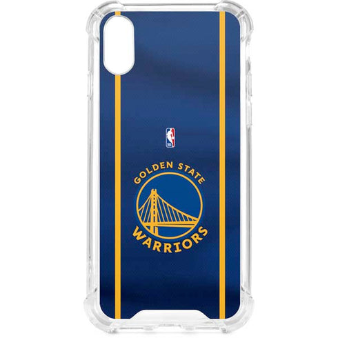 NBA Golden State Warriors Jersey iPhone XS Clear Case
