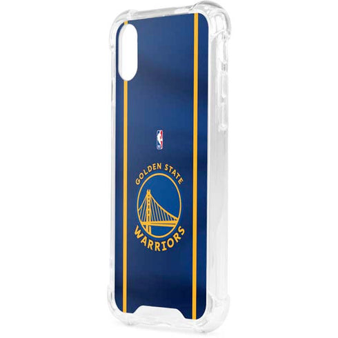 NBA Golden State Warriors Jersey iPhone XS Clear Case