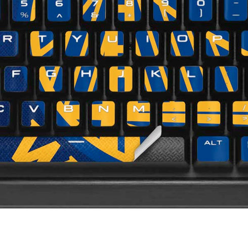 NBA Golden State Warriors Jersey K95 RGB PLATINUM Mechanical Gaming Keyboard Skin