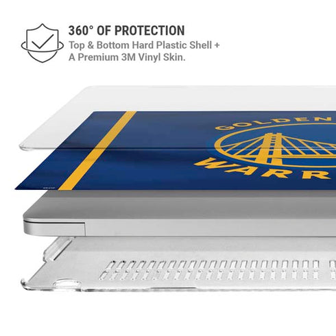 NBA Golden State Warriors Jersey MacBook Air 13in (2020) Case plus Skin