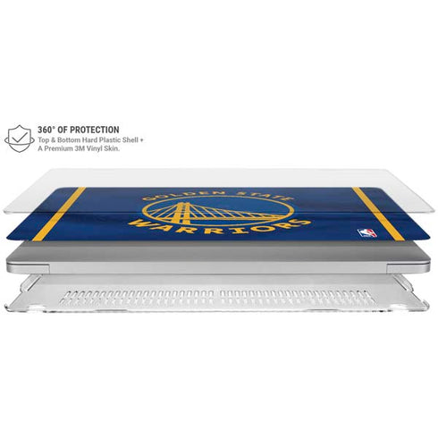 NBA Golden State Warriors Jersey MacBook Air 15in (2023-2025) Case plus Skin
