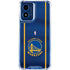 NBA Golden State Warriors Jersey Moto G 5G (2024) Clear Case
