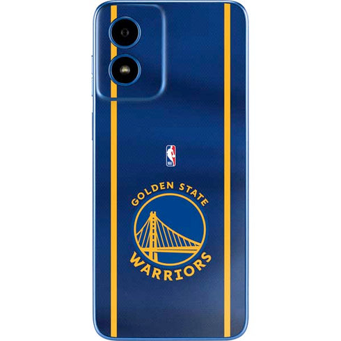 NBA Golden State Warriors Jersey Moto G Play 4G (2024) Skin