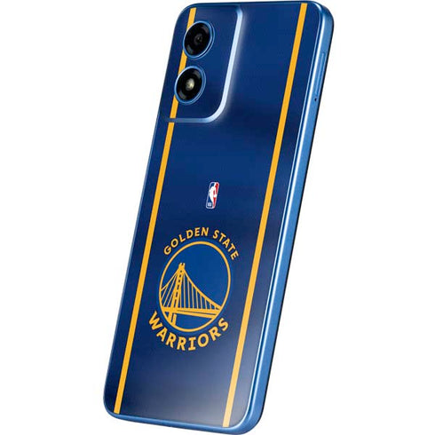 NBA Golden State Warriors Jersey Moto G Play 4G (2024) Skin