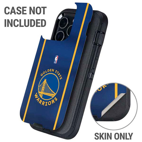 NBA Golden State Warriors Jersey Otterbox Defender iPhone Skin