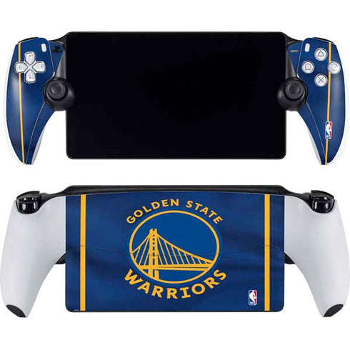 NBA Golden State Warriors Jersey PlayStation Portal Remote Player Skin