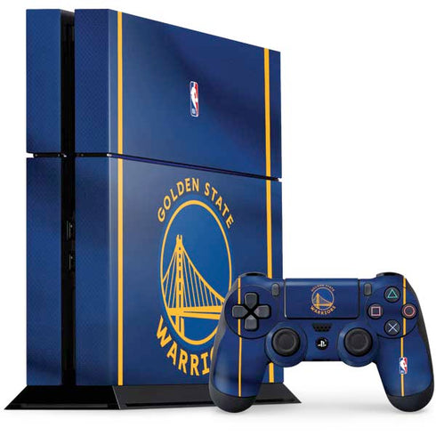 NBA Golden State Warriors Jersey PS4 Console and Controller Bundle Skin