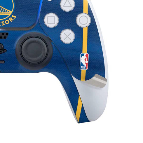 NBA Golden State Warriors Jersey PS5 Controller Skin