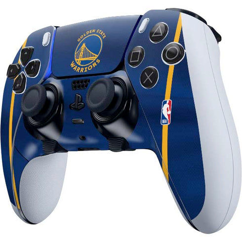 NBA Golden State Warriors Jersey PS5 DualSense Edge Pro Controller Skin