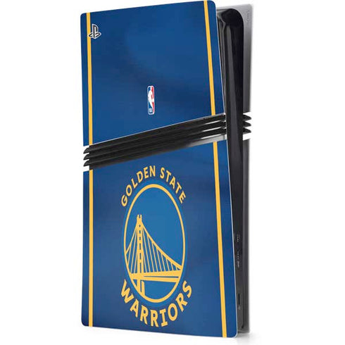 NBA Golden State Warriors Jersey PS5 Pro Console Skin