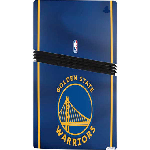 NBA Golden State Warriors Jersey PS5 Pro Console Skin