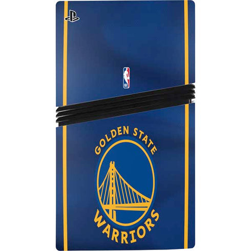 NBA Golden State Warriors Jersey PS5 Pro Disk Console Skin