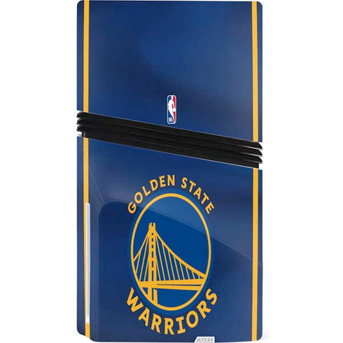 NBA Golden State Warriors Jersey PS5 Pro Disk Console Skin