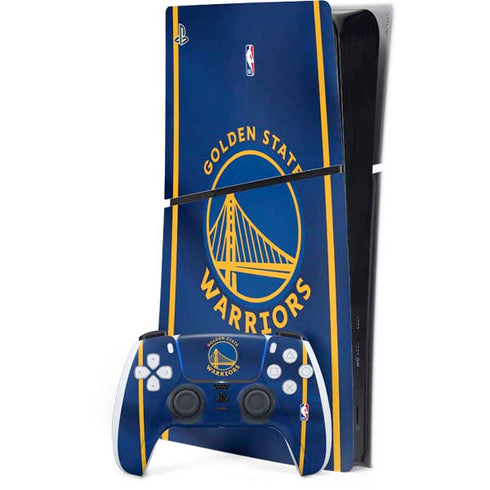 NBA Golden State Warriors Jersey PS5 Slim Digital Edition Bundle Skin