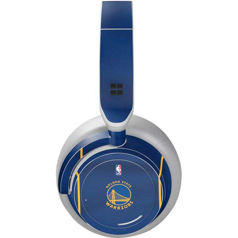 NBA Golden State Warriors Jersey Surface Headphones Skin