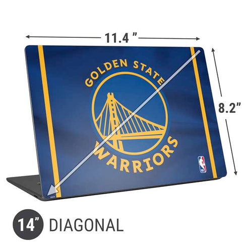 NBA Golden State Warriors Jersey Universal Laptop 14in (11.4 x 8.2in) Skin