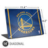 NBA Golden State Warriors Jersey Universal Laptop 14in (11.4 x 8.2in) Skin