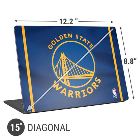 NBA Golden State Warriors Jersey Universal Laptop 15in (12.2 x 8.8in) Skin