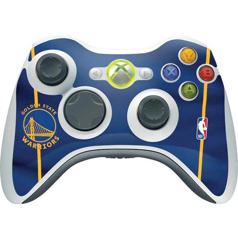 NBA Golden State Warriors Jersey Xbox 360 Wireless Controller Skin