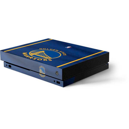 NBA Golden State Warriors Jersey Xbox One X Console Skin