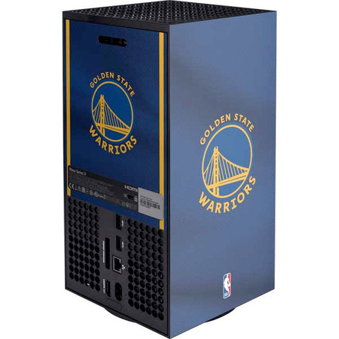 NBA Golden State Warriors Jersey Xbox Series X Console Skin