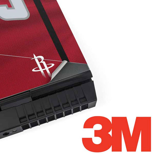 NBA Houston Rockets Jersey Dell Alienware Skin