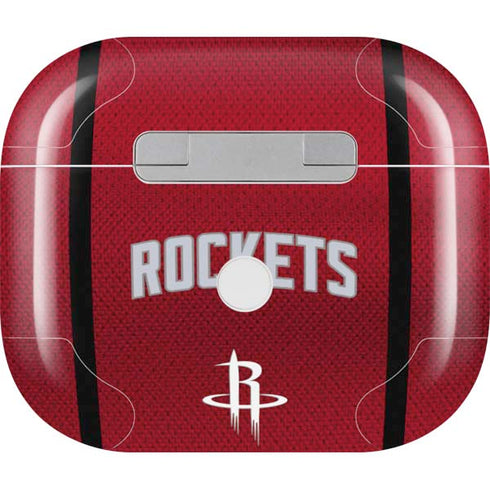 NBA Houston Rockets Jersey Apple AirPods (3rd Gen 2021) Skin