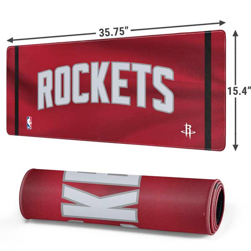 NBA Houston Rockets Jersey Gaming Mouse Pad