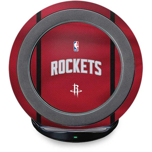 NBA Houston Rockets Jersey Fast Charge Wireless Charging Stand Skin