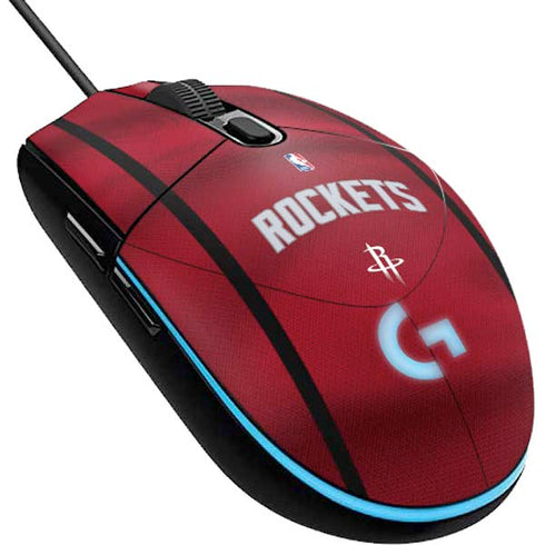NBA Houston Rockets Jersey G203 Prodigy RGB Wired Gaming Mouse Skin