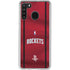 NBA Houston Rockets Jersey Galaxy A21 Clear Case