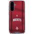 NBA Houston Rockets Jersey Galaxy A36 5G Clear Case