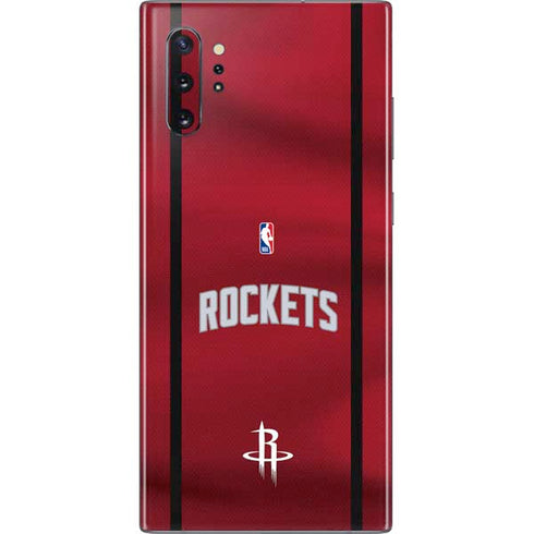 NBA Houston Rockets Jersey Galaxy Note 10 Plus Skin
