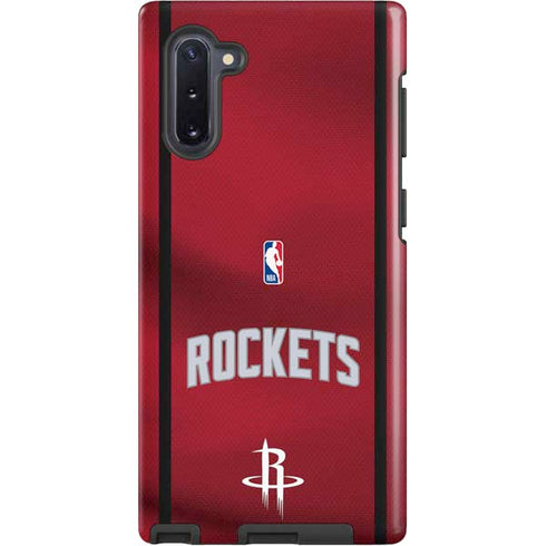 NBA Houston Rockets Jersey Galaxy Cases