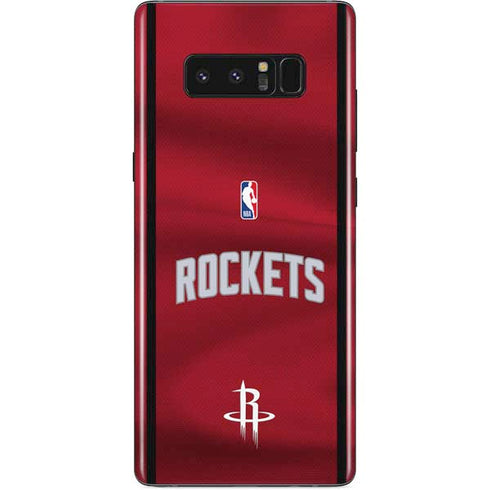 NBA Houston Rockets Jersey Galaxy Note 8 Skin