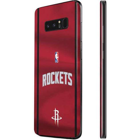 NBA Houston Rockets Jersey Galaxy Note 8 Skin