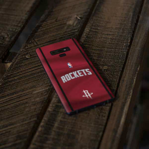 NBA Houston Rockets Jersey Galaxy Note 9 Skin