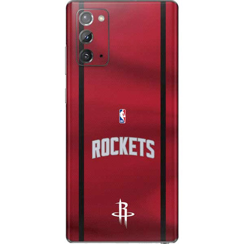 NBA Houston Rockets Jersey Galaxy Note20 5G Skin